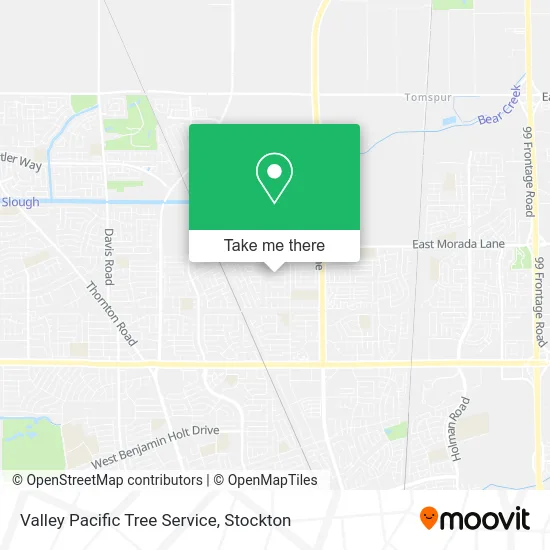 Valley Pacific Tree Service map