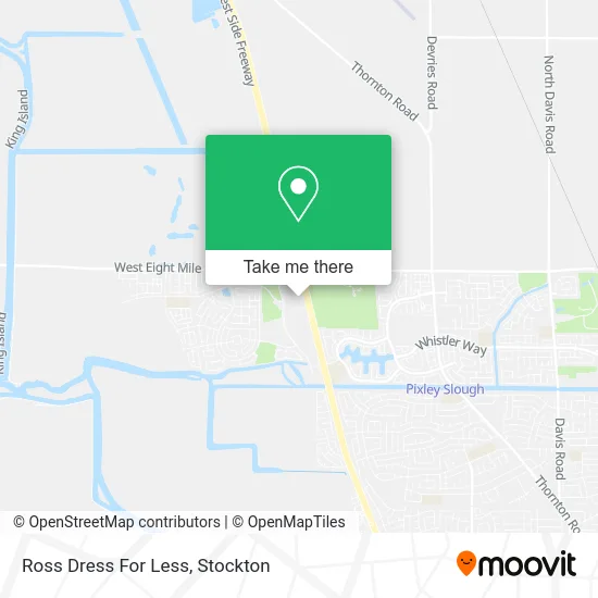 Ross Dress For Less map