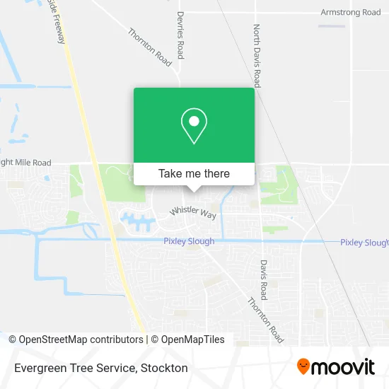 Evergreen Tree Service map