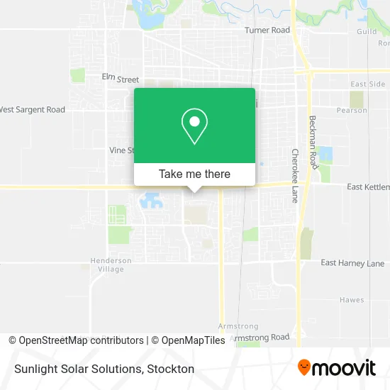 Sunlight Solar Solutions map