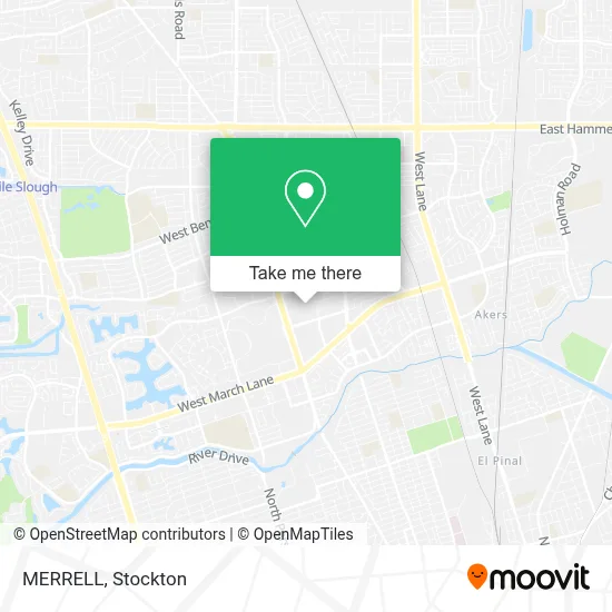 MERRELL map