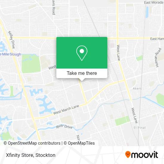 Xfinity Store map
