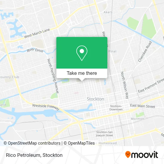 Rico Petroleum map