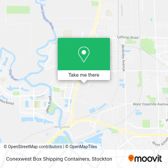 Conexwest Box Shipping Containers map