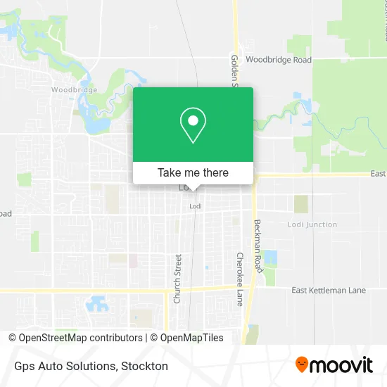 Gps Auto Solutions map