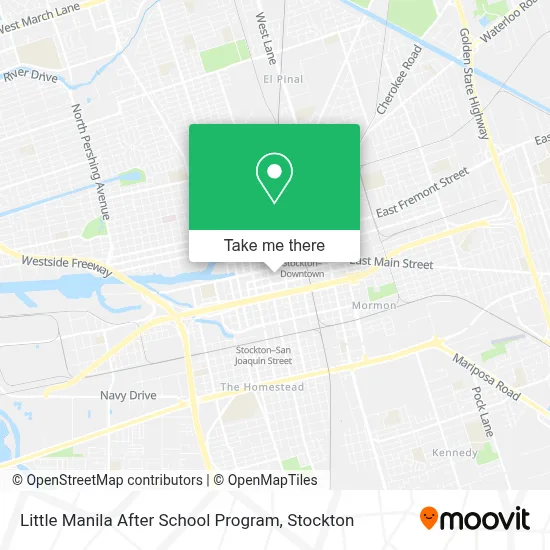 Little Manila After School Program map