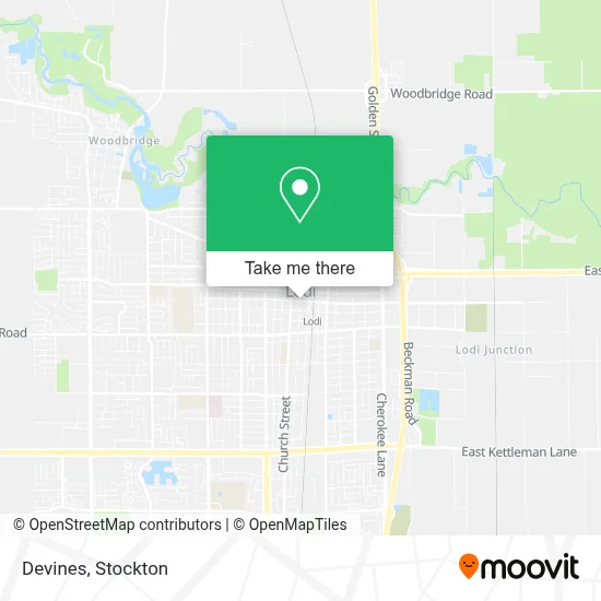 Devines map