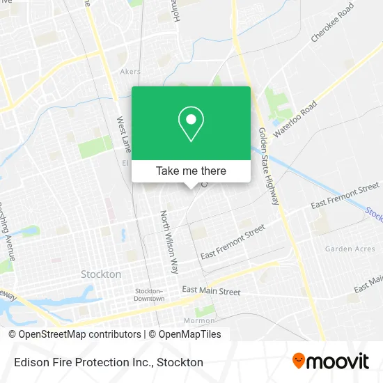 Edison Fire Protection Inc. map