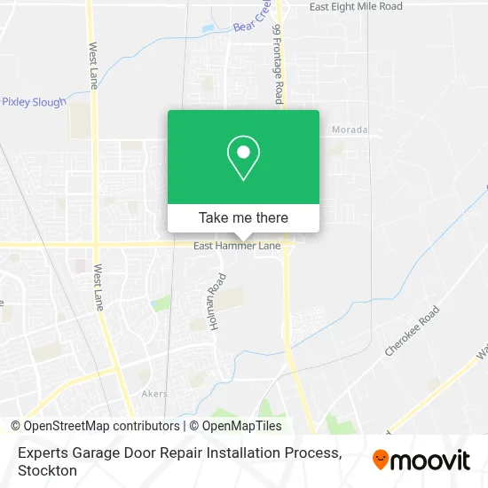 Experts Garage Door Repair Installation Process map
