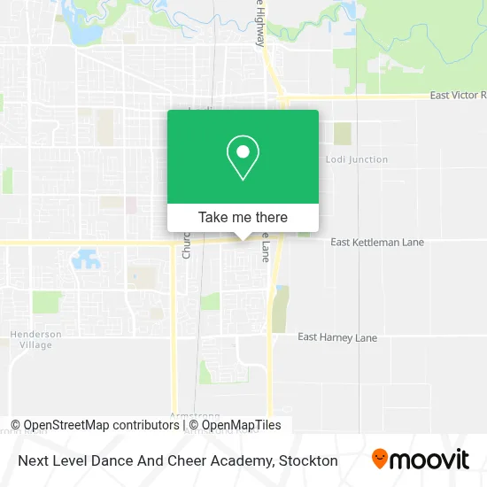 Next Level Dance And Cheer Academy map