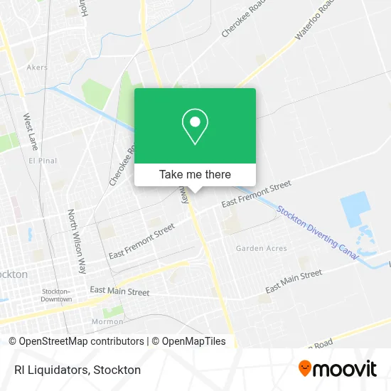 Rl Liquidators map