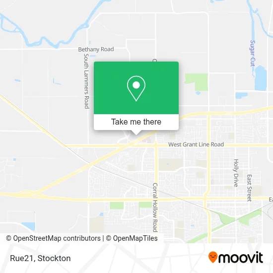 Rue21 map