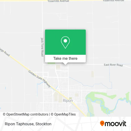 Ripon Taphouse map