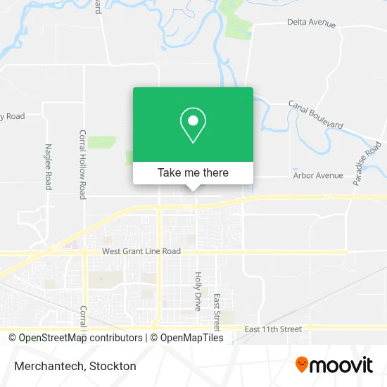 Merchantech map