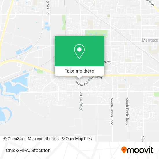 Chick-Fil-A map