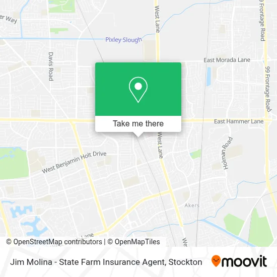Jim Molina - State Farm Insurance Agent map