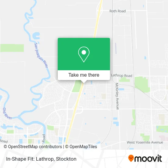 In-Shape Fit: Lathrop map