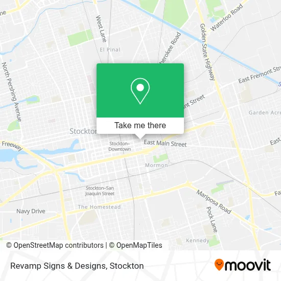 Revamp Signs & Designs map