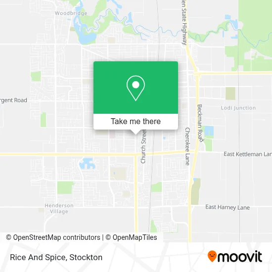 Rice And Spice map