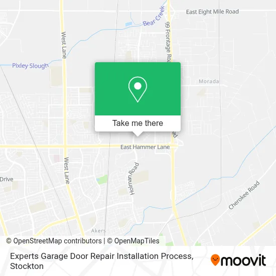 Experts Garage Door Repair Installation Process map