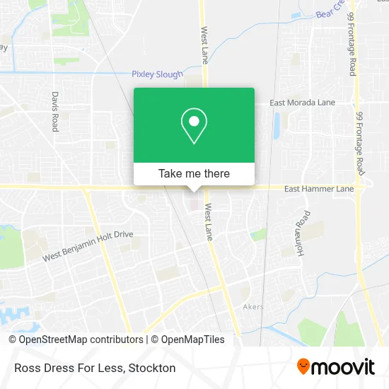 Ross Dress For Less map