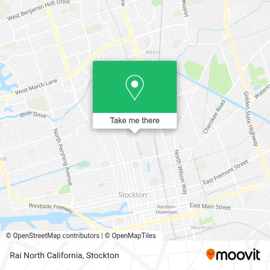 Rai North California map