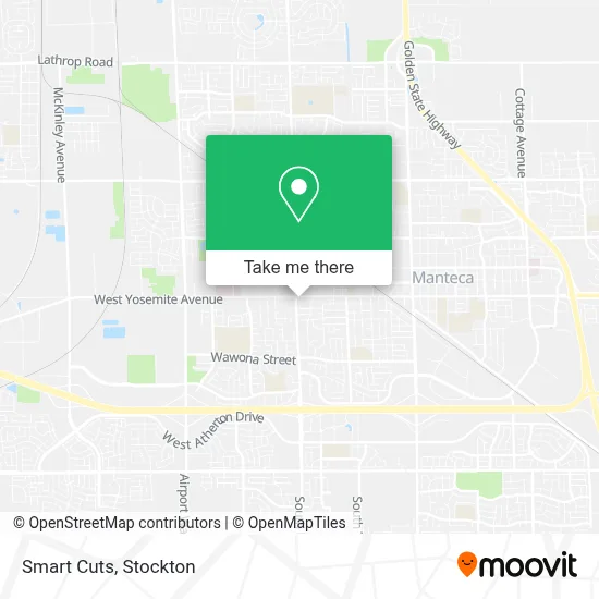 Smart Cuts map