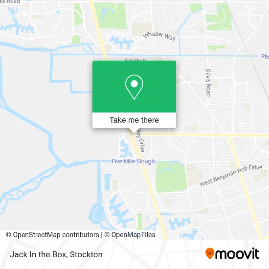 Jack In the Box map