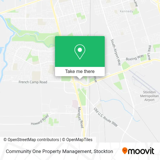Community One Property Management map