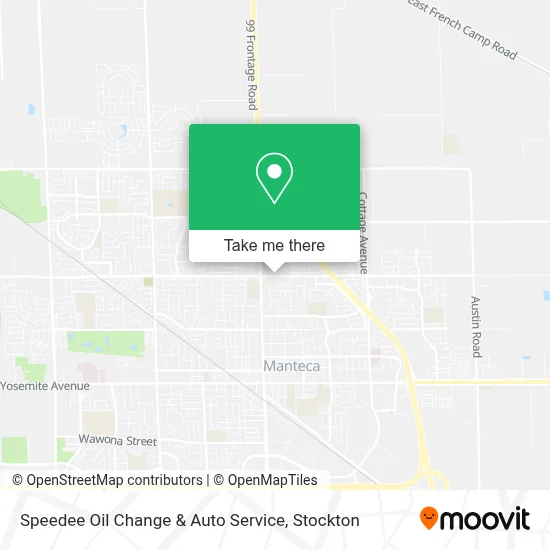 Speedee Oil Change & Auto Service map