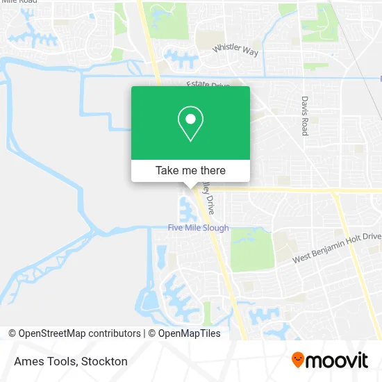 Ames Tools map