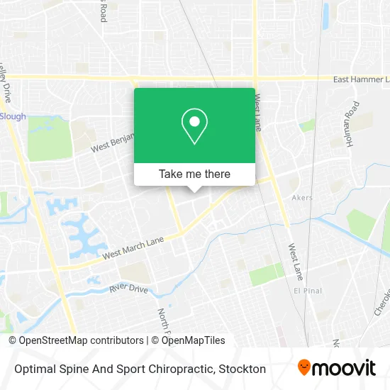 Optimal Spine And Sport Chiropractic map