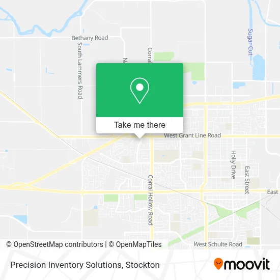 Precision Inventory Solutions map