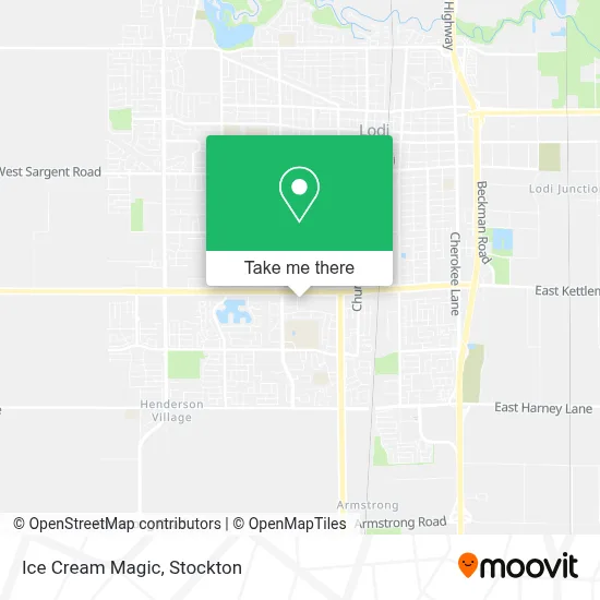 Ice Cream Magic map