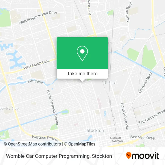 Mapa de Womble Car Computer Programming