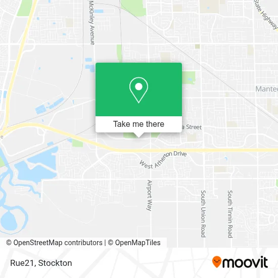 Rue21 map