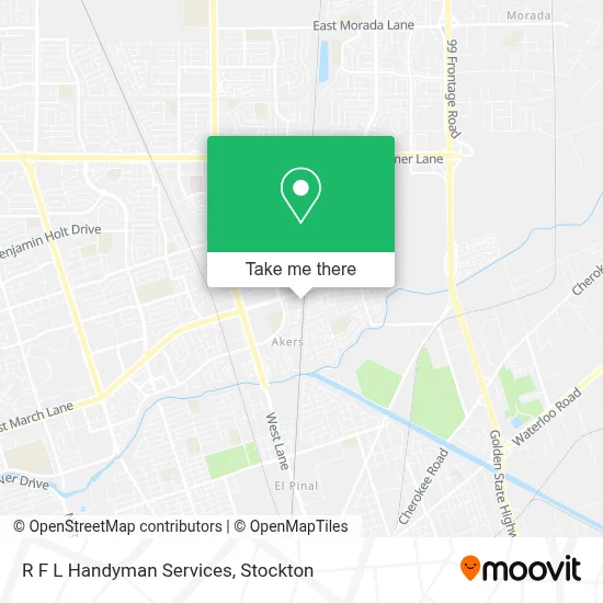 R F L Handyman Services map