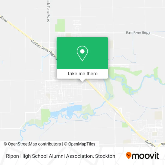 Ripon High School Alumni Association map