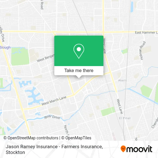 Jason Ramey Insurance - Farmers Insurance map