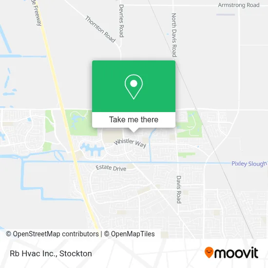 Rb Hvac Inc. map