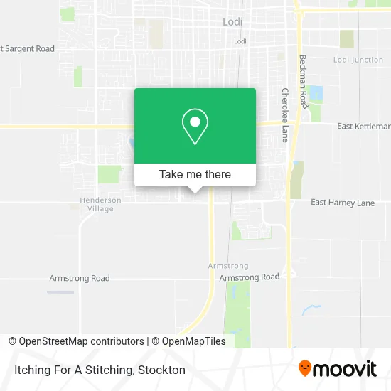 Itching For A Stitching map