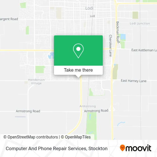 Computer And Phone Repair Services map