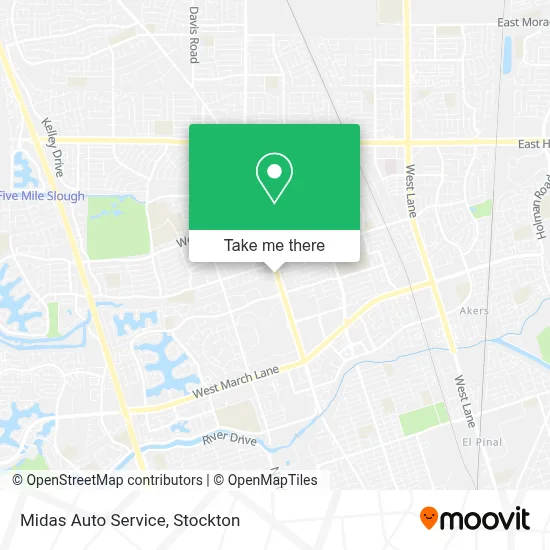 Midas Auto Service map