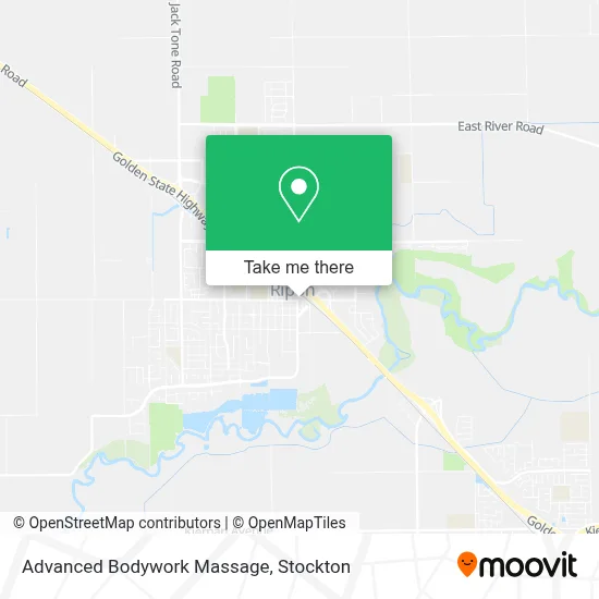 Advanced Bodywork Massage map