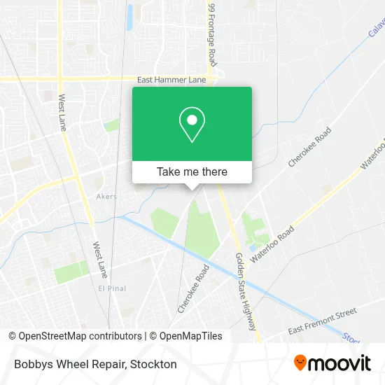 Bobbys Wheel Repair map