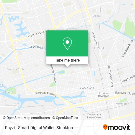 Payzi - Smart Digital Wallet map