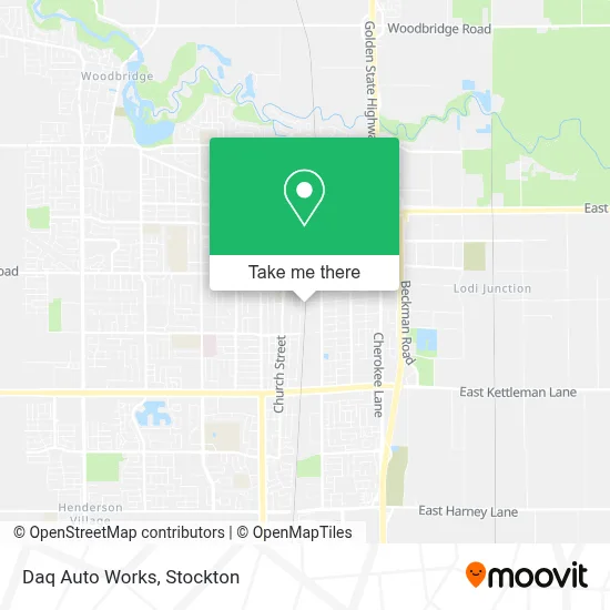 Daq Auto Works map