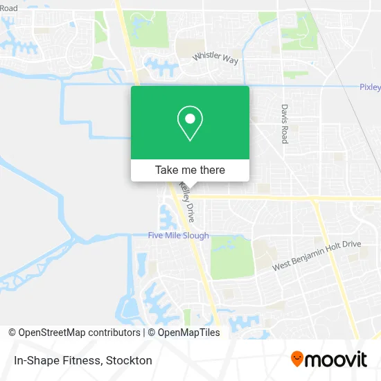 In-Shape Fitness map