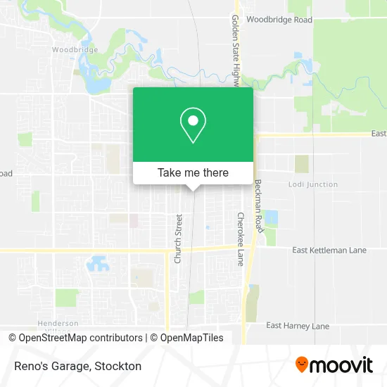 Reno's Garage map