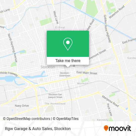 Rgw Garage & Auto Sales map